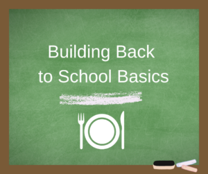 Cover photo for Building Back to School Basics: Breakfast