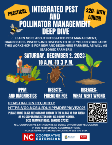 Cover photo for It's an Integrated Pest and Pollinator Management Deep Dive!