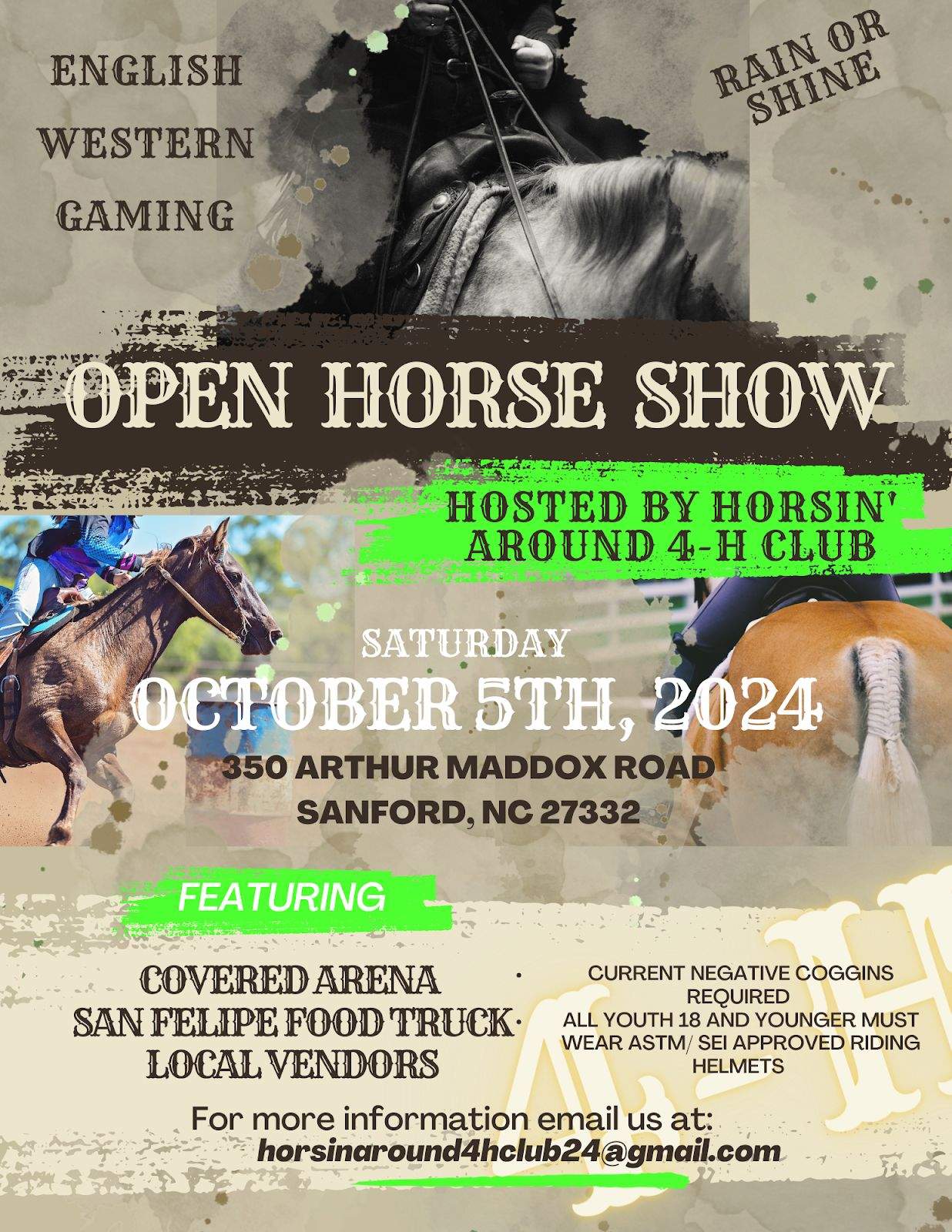 open horse show