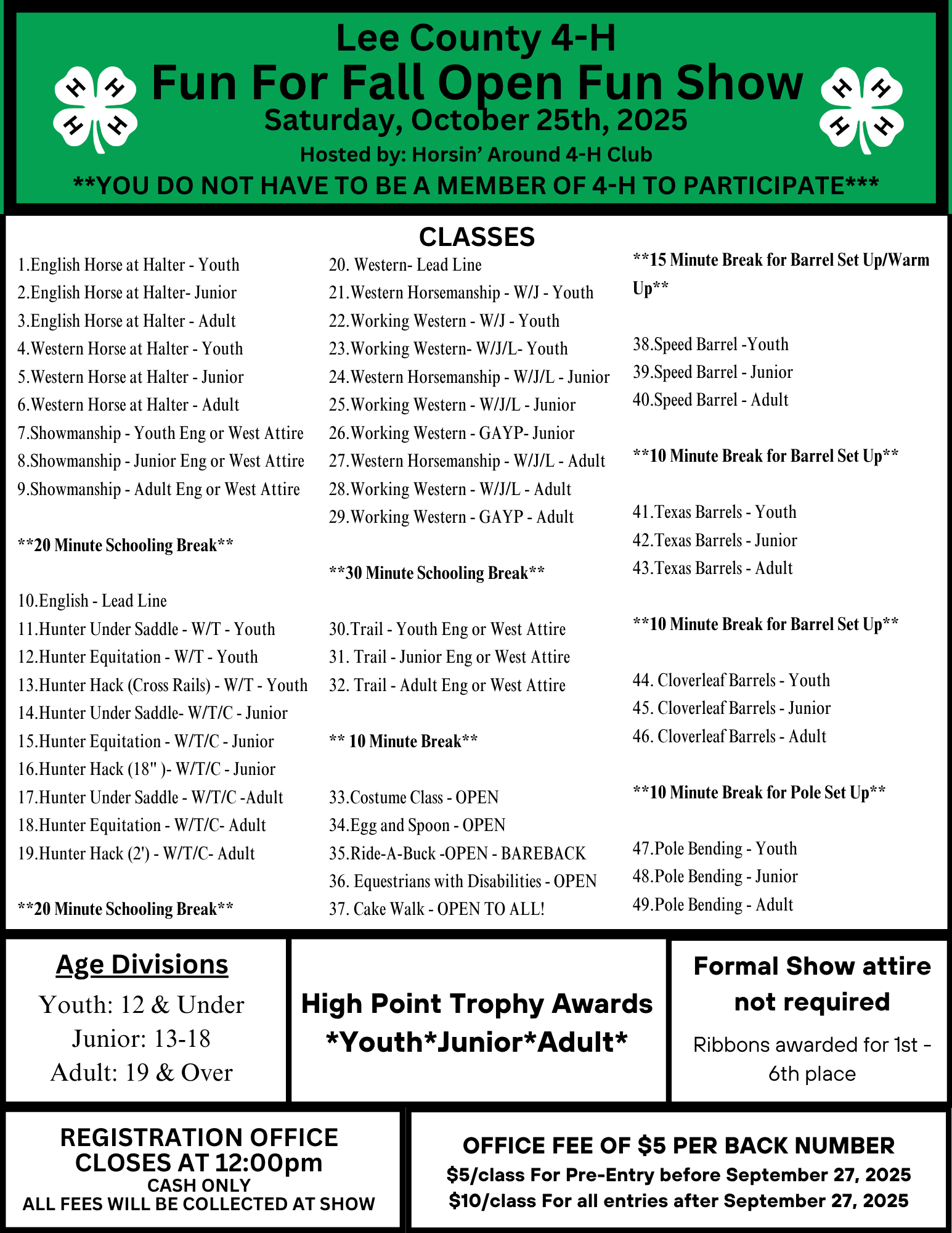 for classes information email pkerley@ncsu.edu