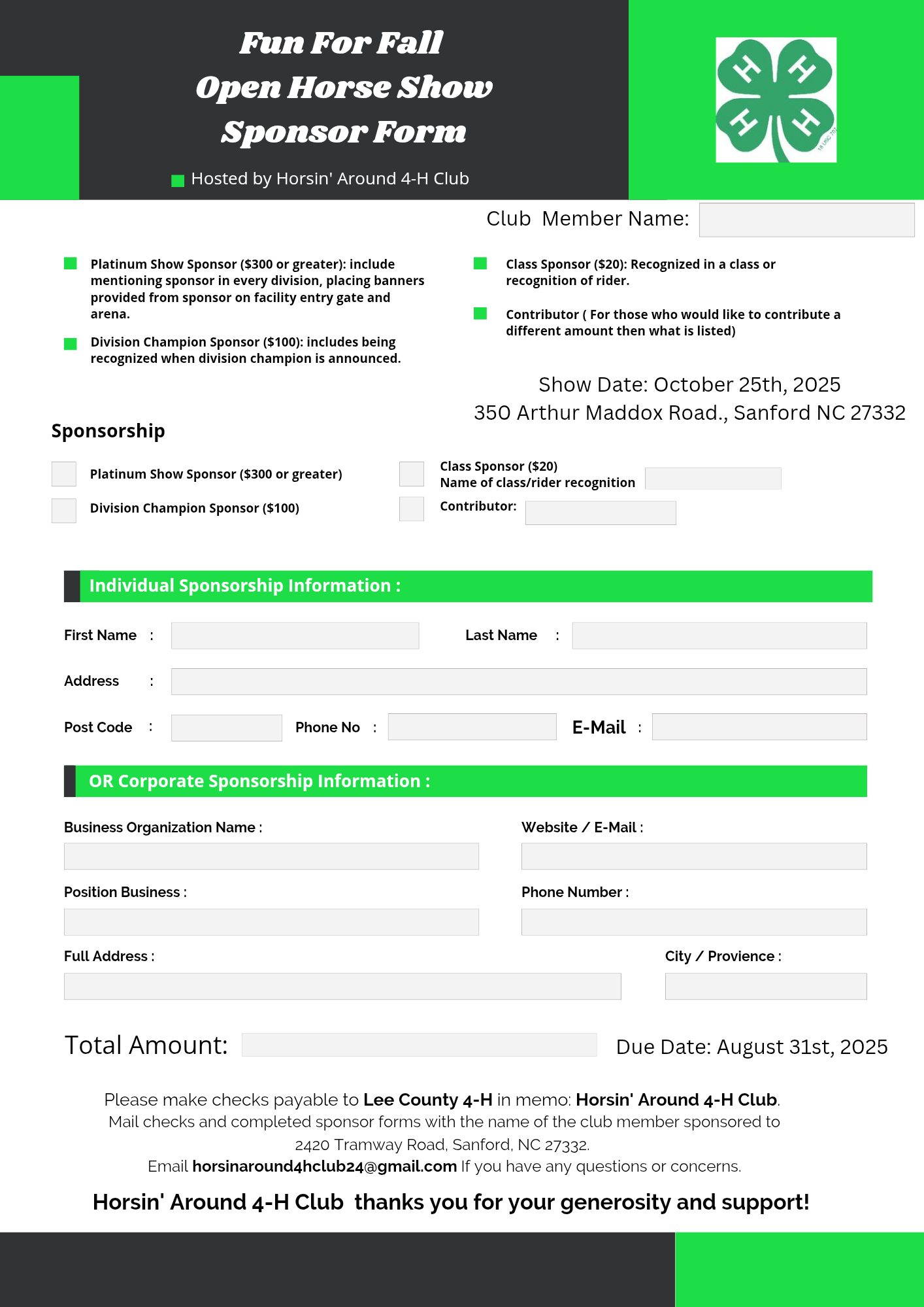 to purchase a sponsorship print the pdf printable form